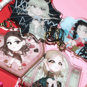 Kiss of life KIOF keychains