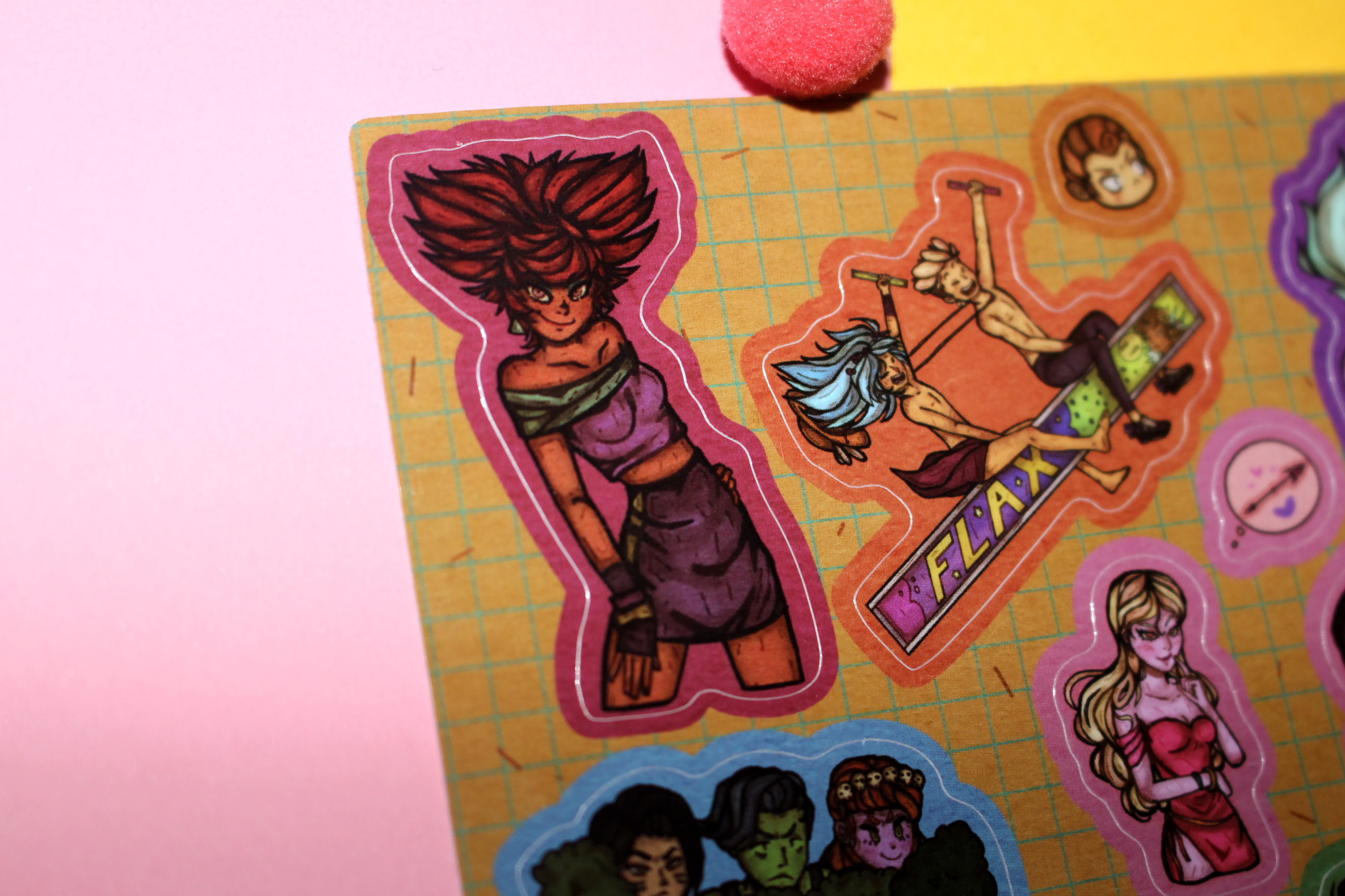 DLH STICKER SHEET