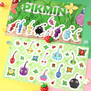 Pikmin sticker sheet