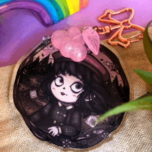 Little Misfortune keychain