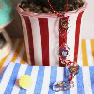 Popee The Performer Keychain