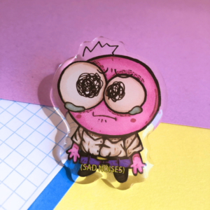 Pin Pim smiling friends