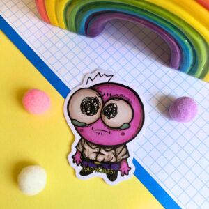 Sticker Pim smiling friends