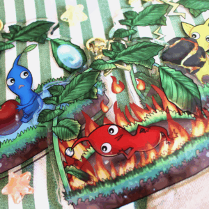 Pikmin keychains