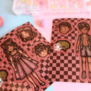 B AND K STICKER SHEET