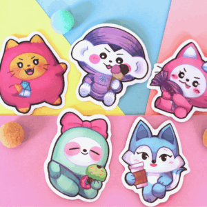 WDZY ITZY stickers