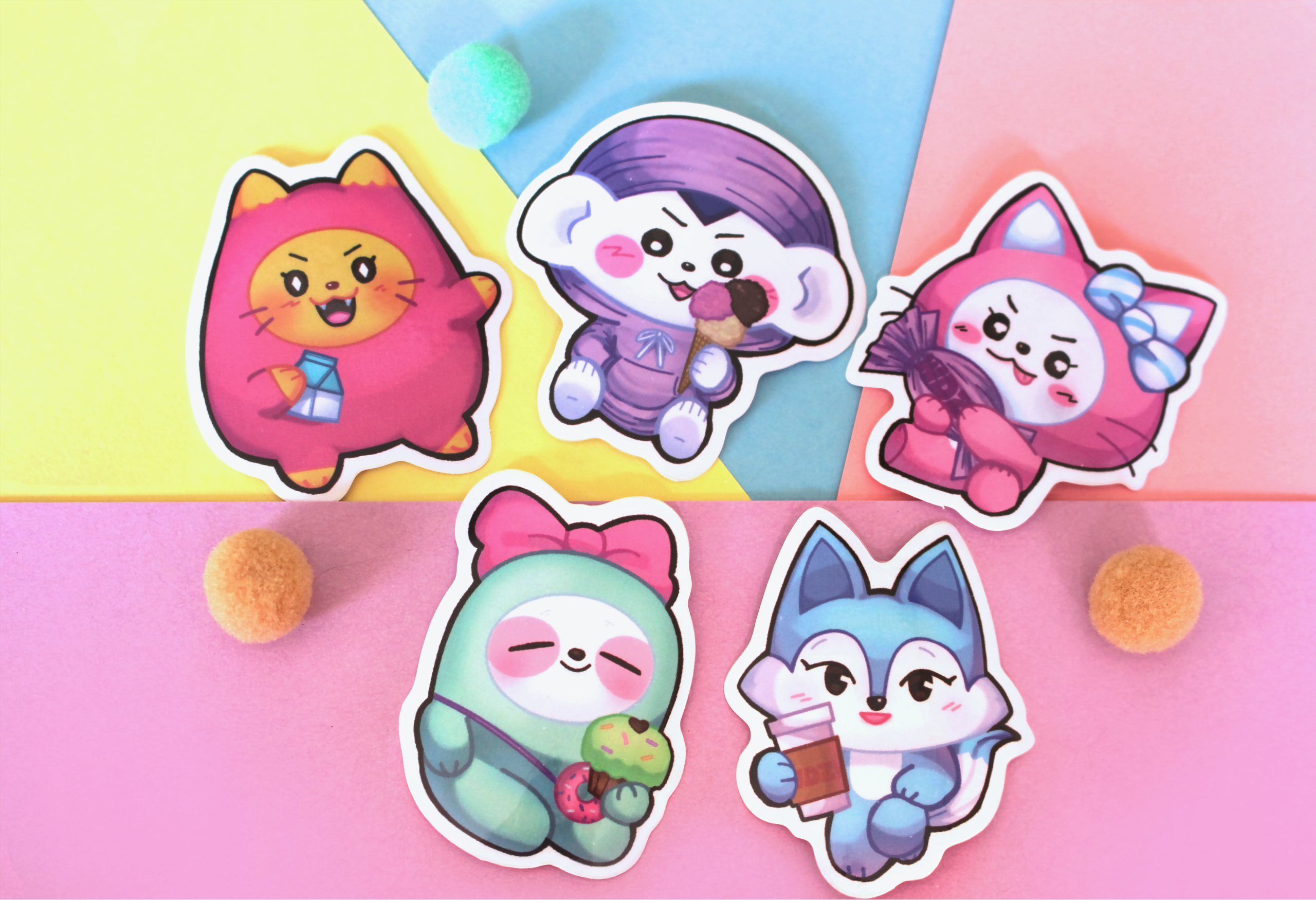 WDZY ITZY STICKERS -