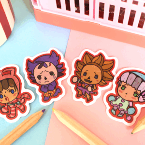 Popee The Performer Stickers