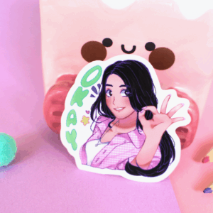 Sticker of Itzy Yuna