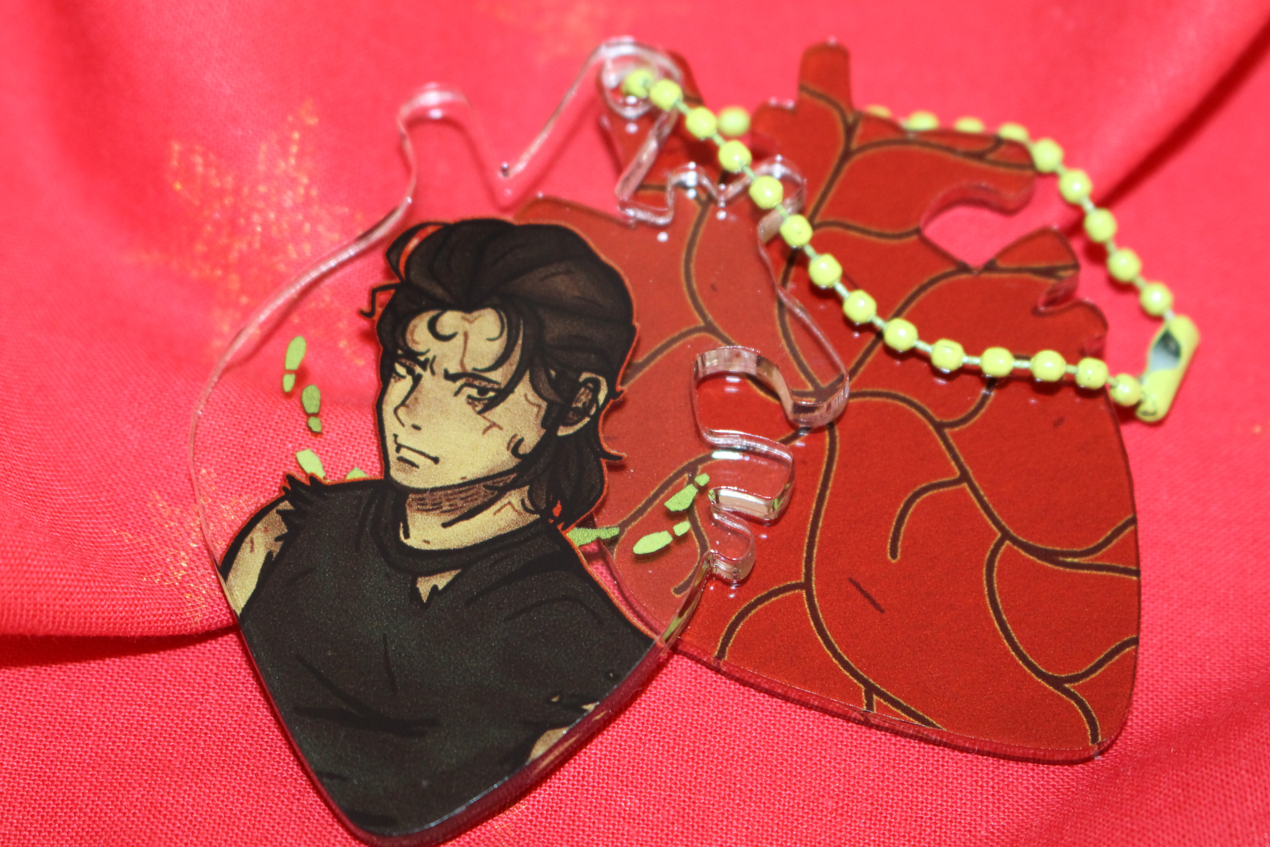 JOHNNY HEART KEYCHAIN (PRE-ORDER)