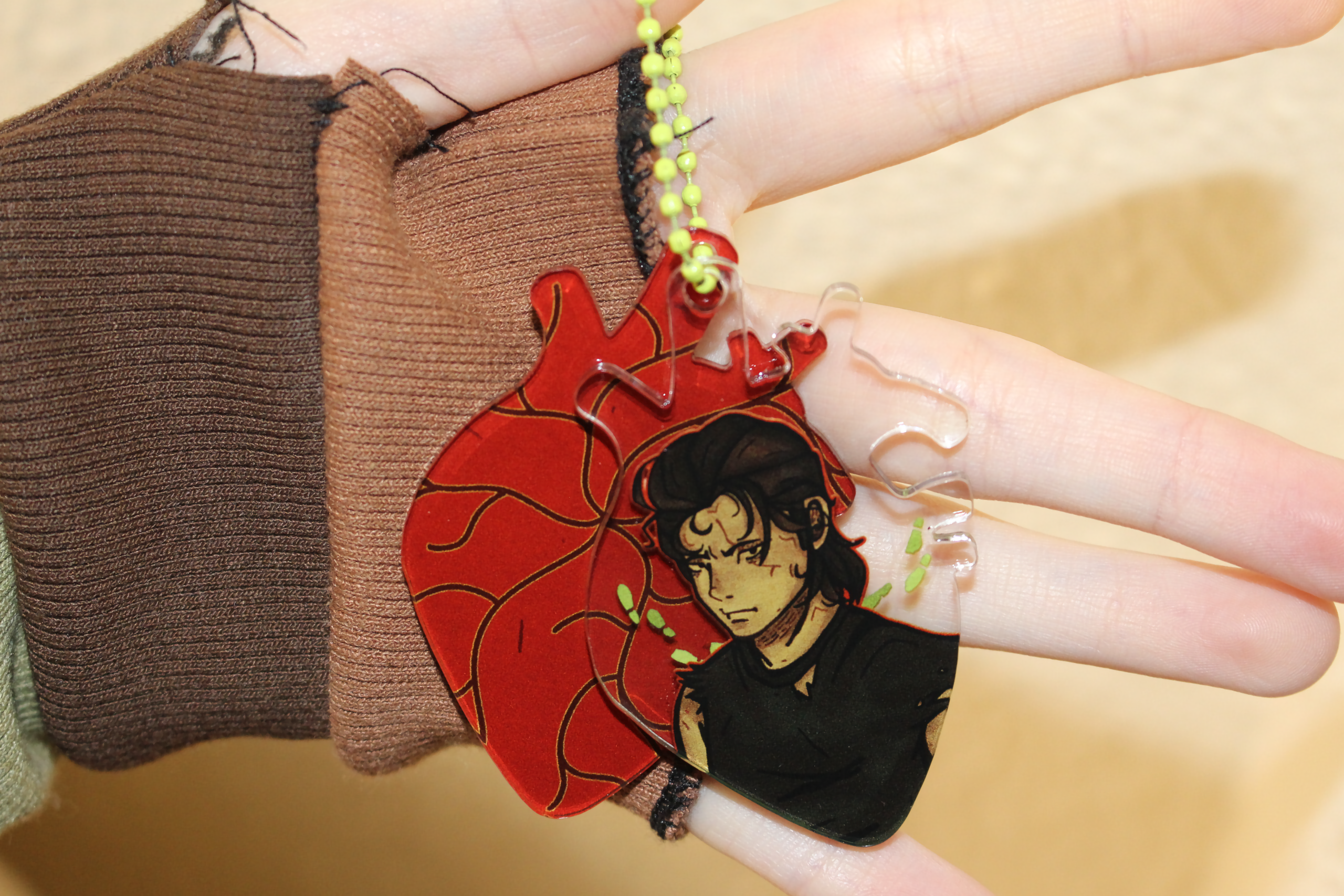JOHNNY HEART KEYCHAIN (PRE-ORDER)