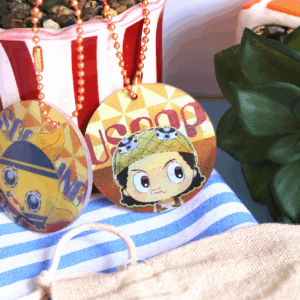 Usopp Sogeking lenticular keychain