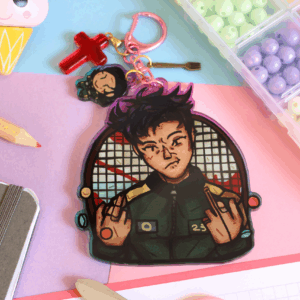 SQUID GAME THANOS KEYCHAIN